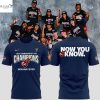 Indiana Fever 2025 WNBA Commissioner Cup Champions Now You Know 3D T-Shirt – Red