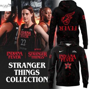 Indiana Fever Stranger Things Hoodie