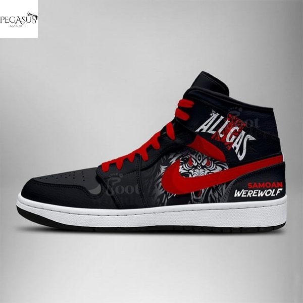 Jacob Fatu All Gas – WWE WrestleMania 41 Air Jordan 1 High Top
