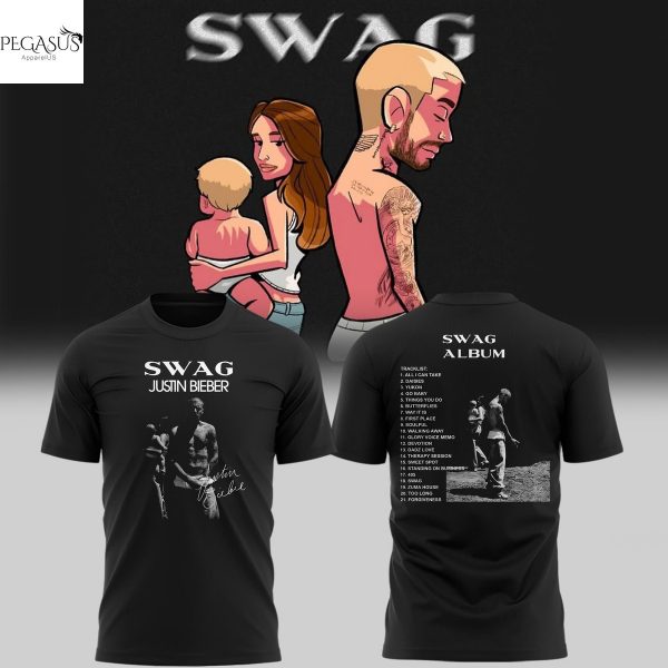 Justin Bieber New Album Swag 3D T-Shirt