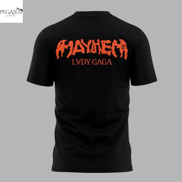 Lady Gaga The Mayhem Ball 2025 Tour 3D T-Shirt