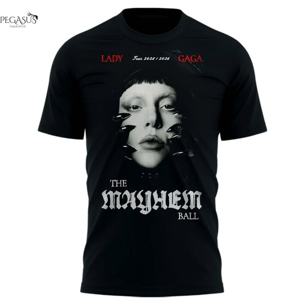Lady Gaga The Mayhem Ball Tour 2025-2026 Dancin Until Im Dead 3D T-Shirt