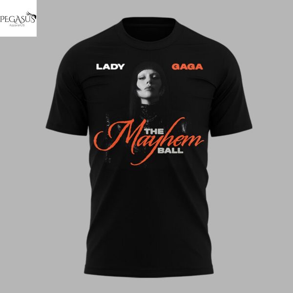 Lady Gaga The Mayhem Ball Tour 2025 3D T-Shirt