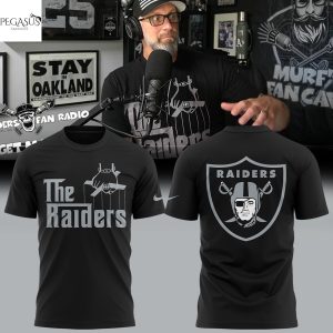 Las Vegas Raiders The Raiders 3D T-Shirt – Black