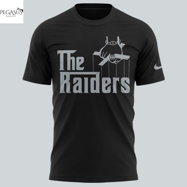 Las Vegas Raiders The Raiders 3D T-Shirt – Black