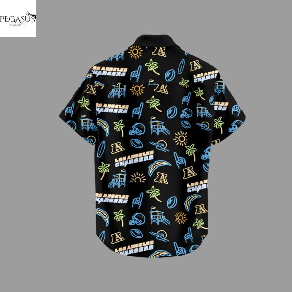 Los Angeles Chargers Summer 2025 Hawaiian Shirt