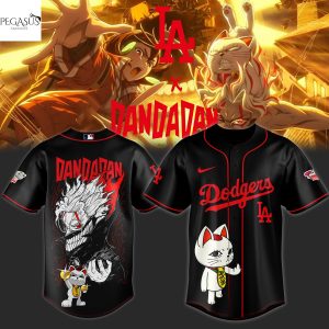 Los Angeles Dodgers Dandadan Baseball Jersey