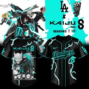 Los Angeles Dodgers Kaiju Baseball Jersey