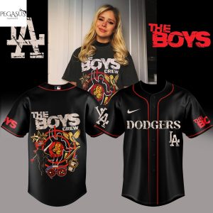 Los Angeles Dodgers x The Boys Crew Baseball Jersey