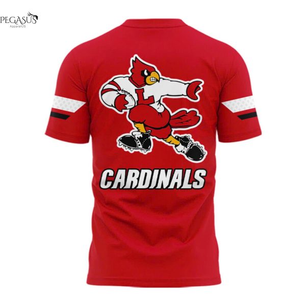 Louisville Cardinals 2025 For The Ville Louisville Football 3D T-Shirt