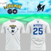 Miami Marlins Pok Emon Go Team Instinct 3D T-Shirt
