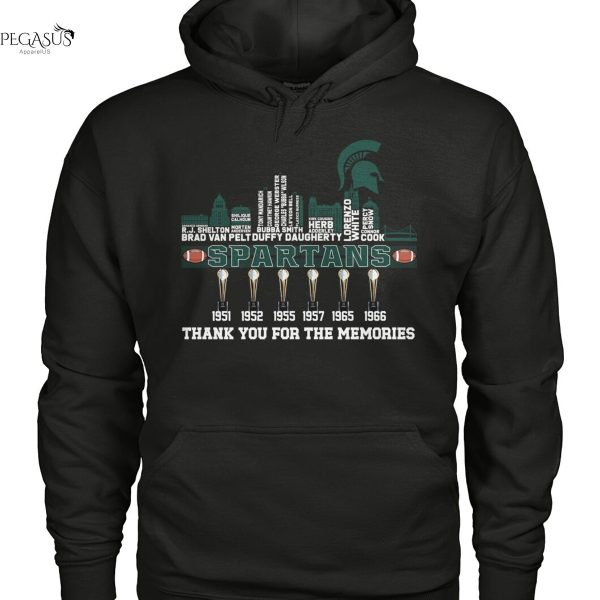 Michigan State Spartans Thank You For The Memories Unisex T-Shirt