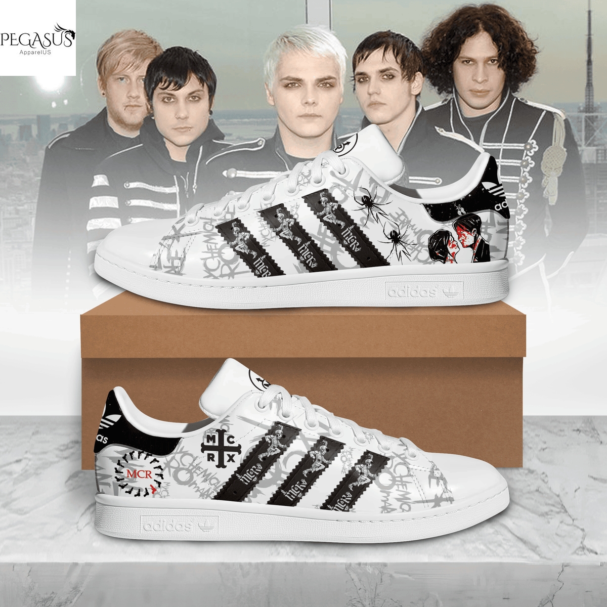 My Chemical Romance 2025 Stan Smith Shoes My Chemical Romance 2025 Stan Smith Shoes