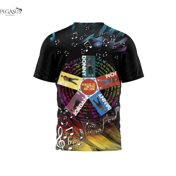 New Kids On The Block The Right Stuff Las Vegas Residency 2025 3D T-Shirt