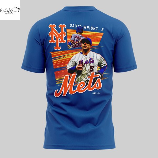 New York Mets Block Party David Wright 3D T-Shirt