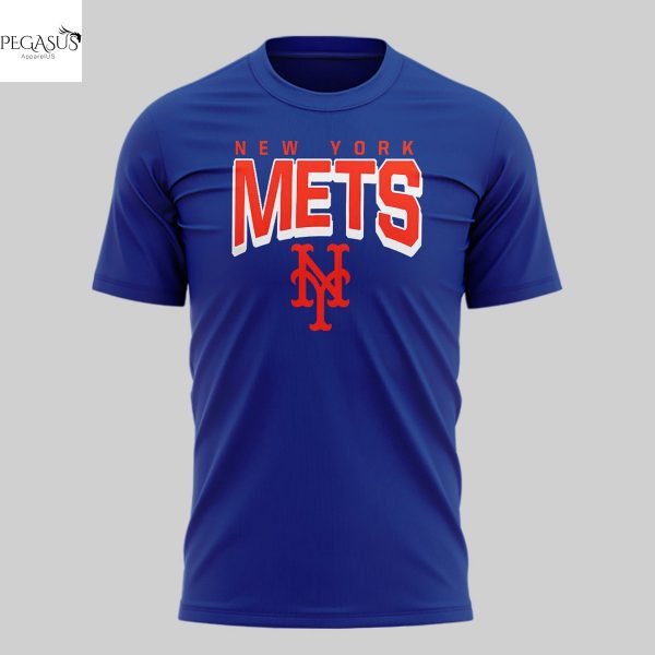 New York Mets Block Party David Wright 3D T-Shirt – Blue