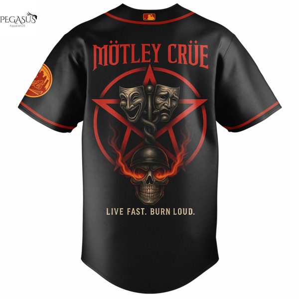 New York Mets x Motley Crue Baseball Jersey