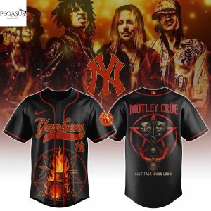 New York Yankees x Motley Crue Baseball Jersey