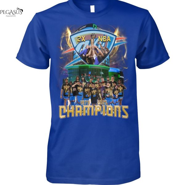 Oklahoma City Thunder 2X NBA Champions Unisex T-Shirt
