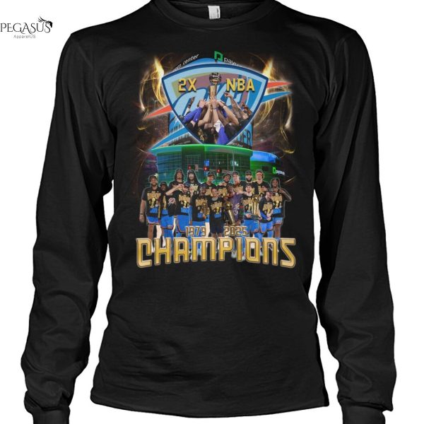 Oklahoma City Thunder 2X NBA Champions Unisex T-Shirt