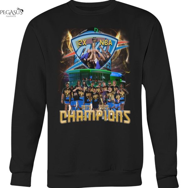 Oklahoma City Thunder 2X NBA Champions Unisex T-Shirt