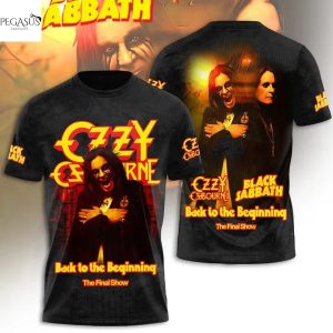 Ozzy Osbourne Back To The Beginning The Final Show 3D T-Shirt