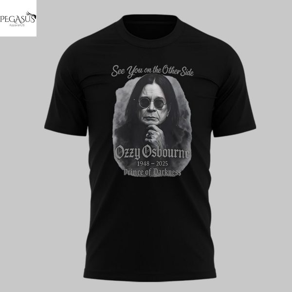 Ozzy Osbourne Prince Of Darkness See You On The Other Side 3D T-Shirt