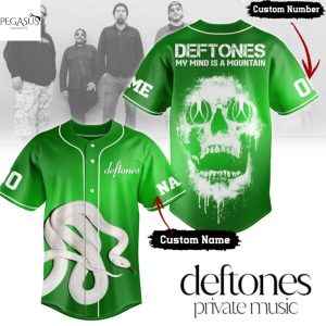 Personalized Deftones My Mine Is A Mountain Baseball Jersey