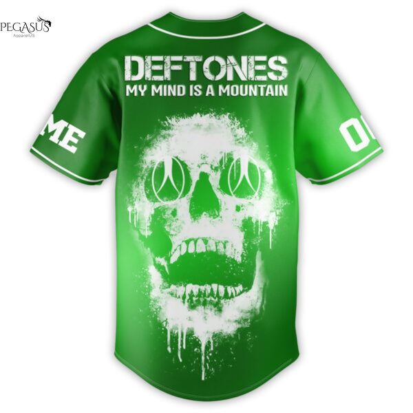 Personalized Deftones My Mine Is A Mountain Baseball Jersey