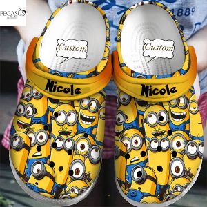 Personalized Minions Cartoon Crocs