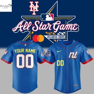Personalized New York Mets x All-Star Game 2025 Baseball Jersey