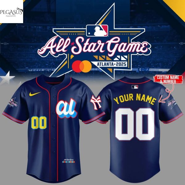 Personalized New York Yankees All Star Game Baseball Jersey