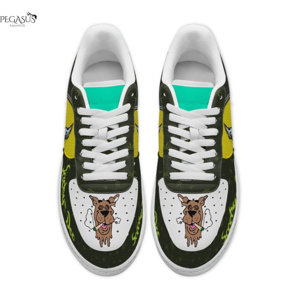 Personalized Scooby-Doo Air Force 1