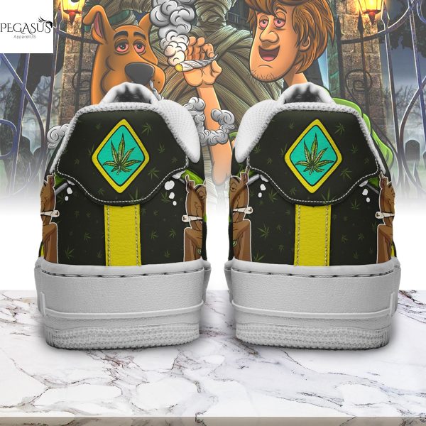 Personalized Scooby-Doo Air Force 1