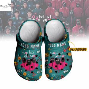 Personalized Squid Game Crocs