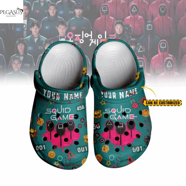 Personalized Squid Game Crocs