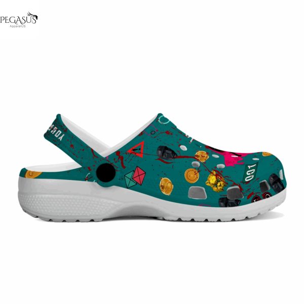 Personalized Squid Game Crocs