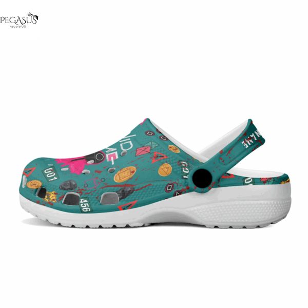 Personalized Squid Game Crocs