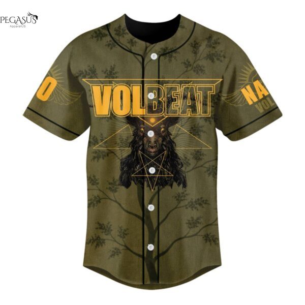 Personalized Volbeat God Of Angels Trust Baseball Jersey