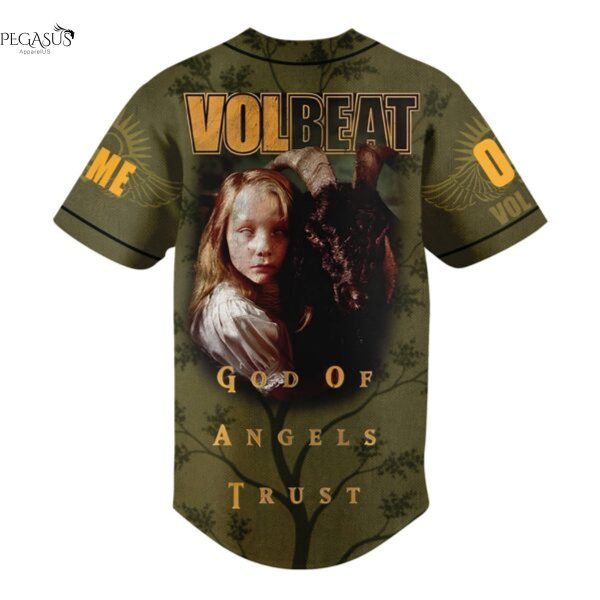 Personalized Volbeat God Of Angels Trust Baseball Jersey