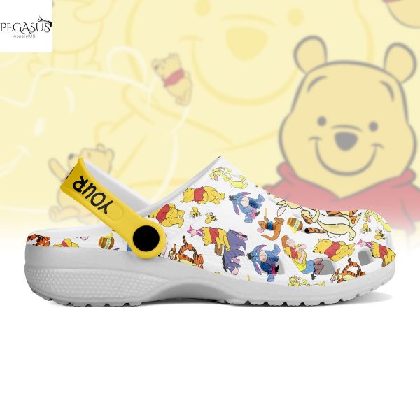 Personalized Winnie The Pooh A Hug Is Always The Right Size Crocs