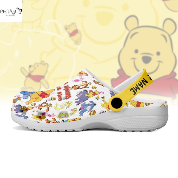Personalized Winnie The Pooh A Hug Is Always The Right Size Crocs