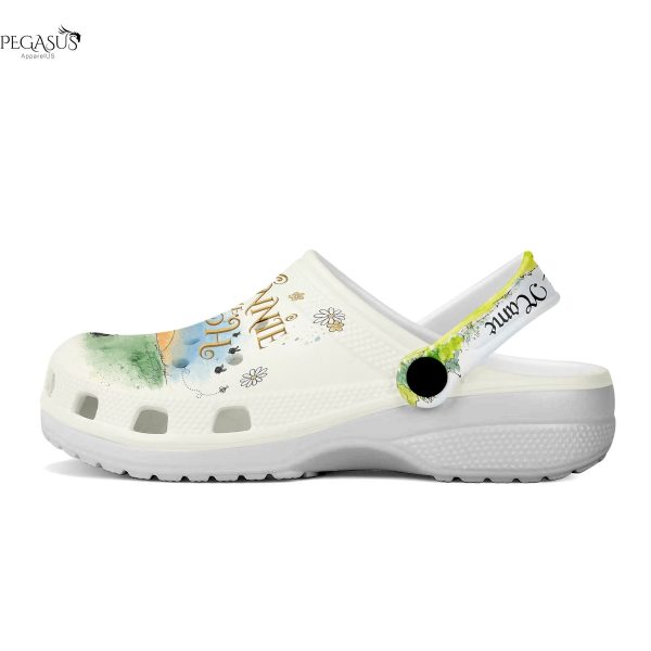 Personalized Winnie The Pooh Oh Baby Crocs