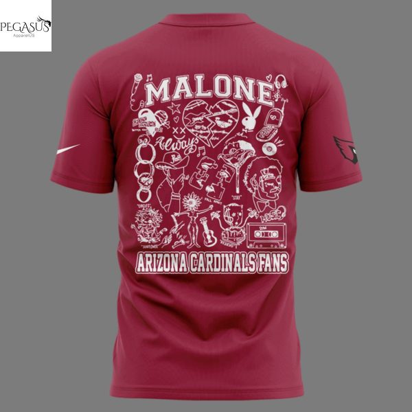 Post Malone x Arizona Cardinals State Farm Stadium 2025 3D T-Shirt