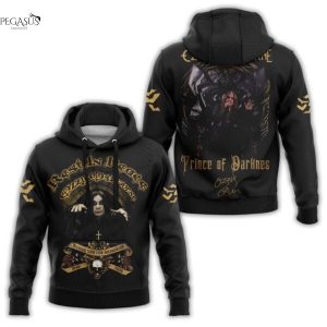 Rest In Peace Ozzy Osbourne Prince Of Darkness Signature Hoodie