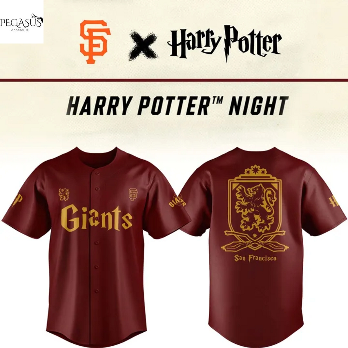 San Francisco Giants Harry Potter Baseball Jersey San Francisco Giants Harry Potter Baseball Jersey