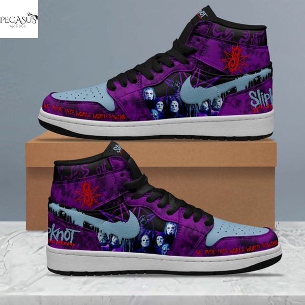 Slipknot We Make This World Worth Saving Air Jordan 1 High Top
