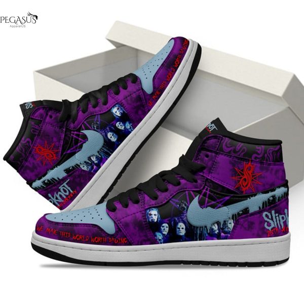 Slipknot We Make This World Worth Saving Air Jordan 1 High Top