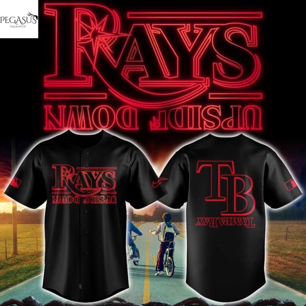 Tampa Bay Rays x Stranger Things Baseball Jersey