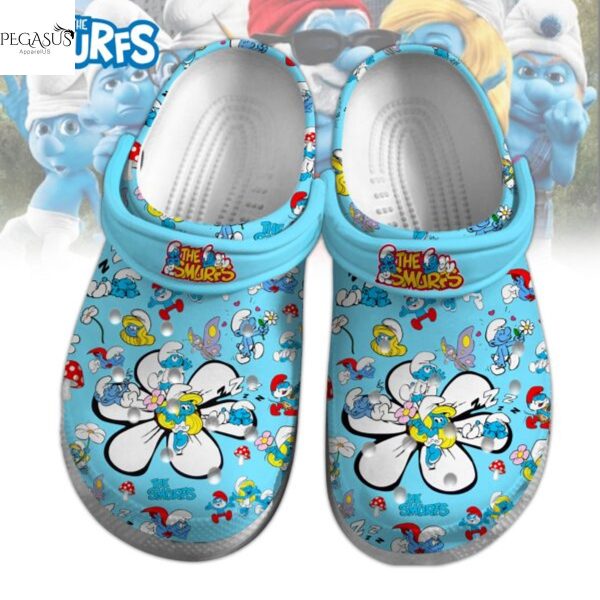 The Smurfs Blue Crocs